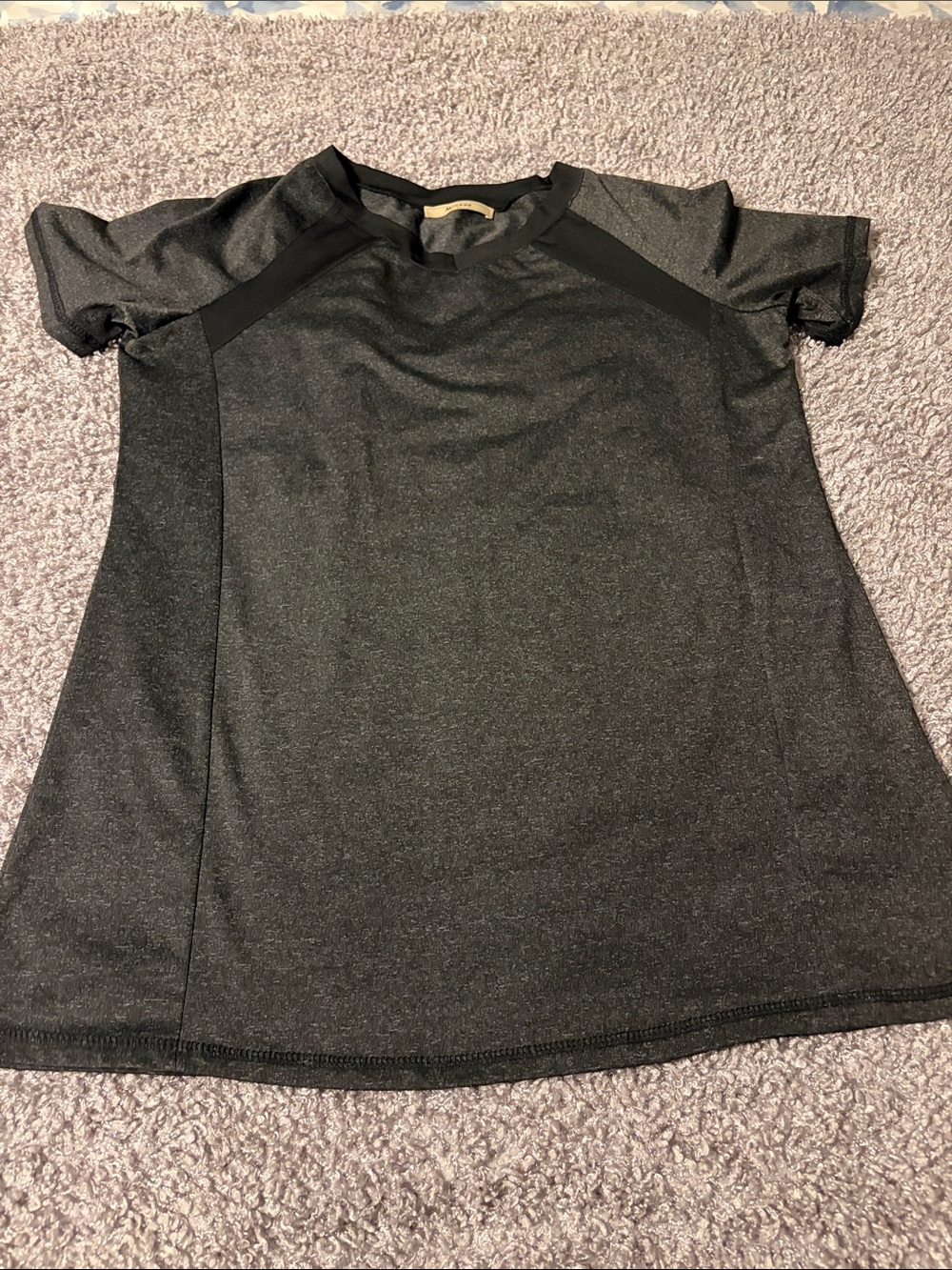 Women's Black Short-Sleeve Tee